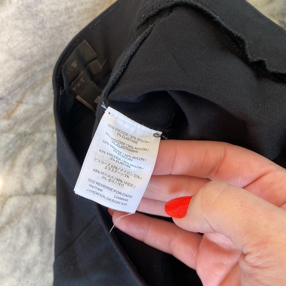 J. Crew | Pixie Black Pants - image 4